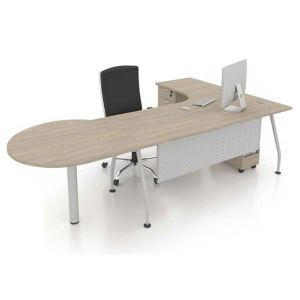 Office Table/Eleusine Concept/Meja Office/Meja Eksekutif/Executive Table/Office Desk/L Shape (Left/Right)