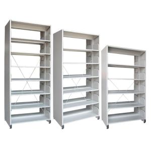 Book Rack/Library Rack/S325/S326/S327/Rak Perpustakaan/Double Sided with Side Panel/5 Level/6 Level/7Level