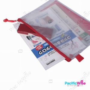 Zipper Mesh Bag PVC